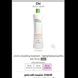 Chi enviro hair treatment